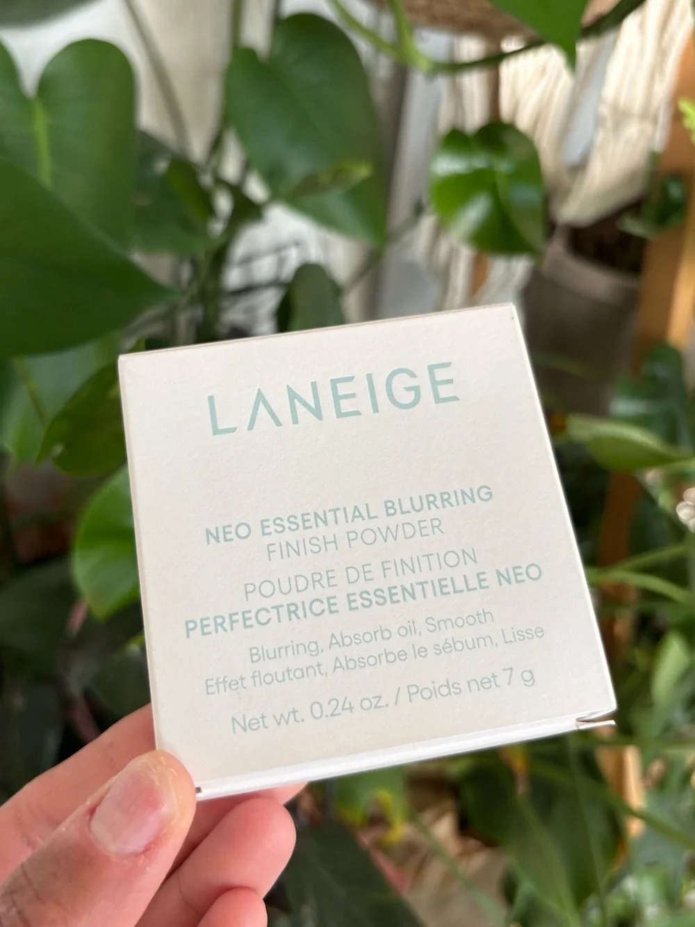 Laneige Neo Blurring Powder, Hyaluronic Acia, Semi-Matte, Skincare Powder